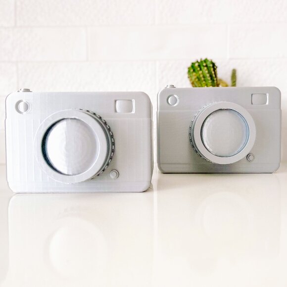 Retro camera - plant pots with drainage - Picture 1 of 7